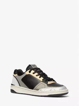Кроссовки Rebel Color-Block из кожи Michael Kors, черный