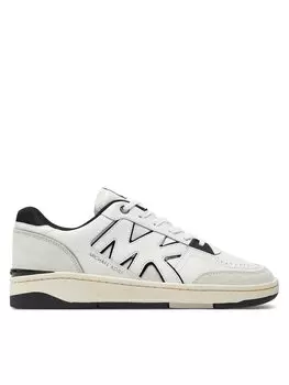 Кроссовки Rebel Leather Sneaker MICHAEL KORS, черный