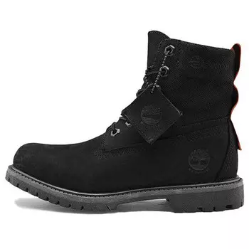 Кроссовки rebotl 6 inch wide-fit boot 'black nubuck' Timberland, черный