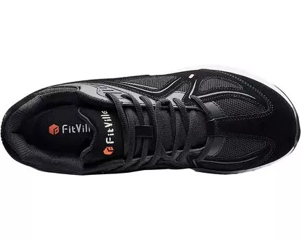 Кроссовки Rebound Core Wide Walking Shoes FitVille, черный