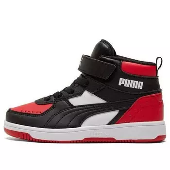 Кроссовки rebound joy ac 'black white high risk red' Puma, красный