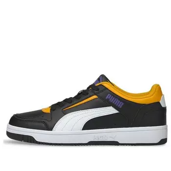 Кроссовки rebound joy 'black yellow. white' Puma, черный