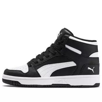 Кроссовки rebound lay up sl mid-high board shoes black/white Puma, черный