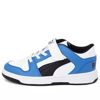 Кроссовки rebound layup lo sl sports running shoes white/blue/black Puma, белый