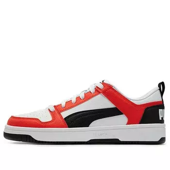 Кроссовки rebound layup low sl 'red black white' Puma, красный