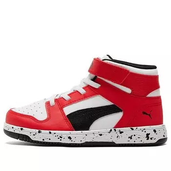 Кроссовки rebound layup 'speckled - high risk red' Puma, красный