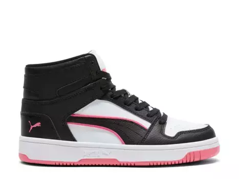 Кроссовки Rebound Layup - женские Puma, White/Black/Pink