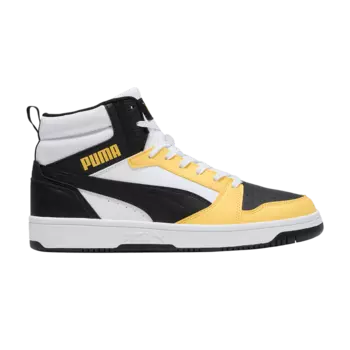Кроссовки Rebound Mid 'White Black Sunny Yellow', белый