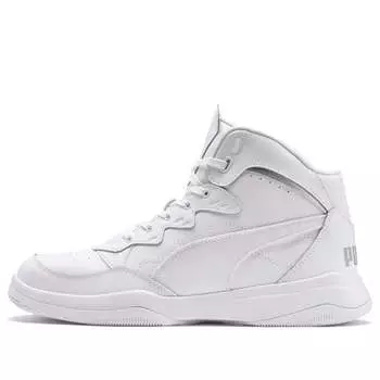 Кроссовки rebound playoff white Puma, белый