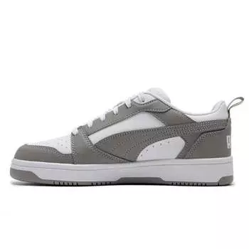 Кроссовки rebound v6 low 'gray' Puma, серый