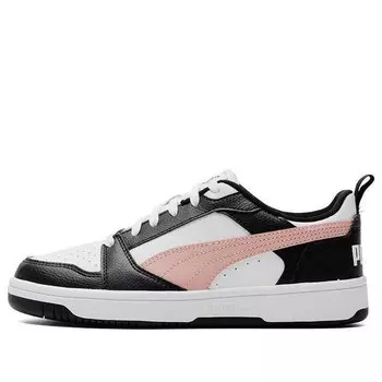 Кроссовки rebound v6 low 'white future pink black' Puma, черный