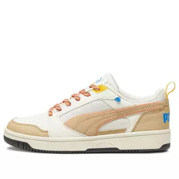 Кроссовки rebound v6 low 'white khaki' Puma, белый