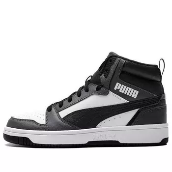 Кроссовки rebound v6 'white shadow grey' Puma, черный