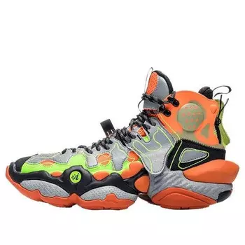 Кроссовки reburn ace в середине недели моды в Нью-Йорке Li-Ning, оранжевый