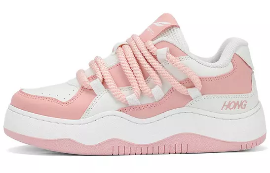 Кроссовки RED DRAGONFLY Skateboarding Shoes Unisex Low-top, розовый