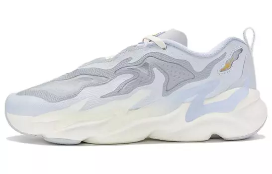 Кроссовки Red Flame 3.0 Lifestyle женские с низким верхом серо-синего цвета Xtep