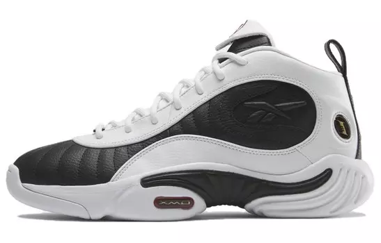 Кроссовки Reebok Answer III White Black 2024, черный/белый