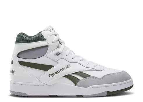 Кроссовки Reebok Bb4000 2 Mid 'White Varsity Green', белый