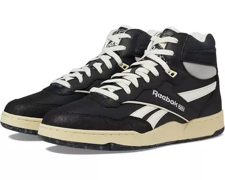 Кроссовки Reebok BB 4000 II Mid, цвет Black/Grey 6/Chalk