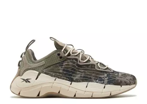 Кроссовки Reebok Billionaire Boys Club X Zig Kinetica 2 'Digi-Camo', зеленый