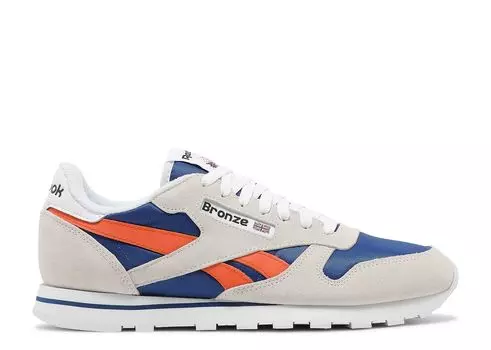 Кроссовки Reebok Bronze 56K X Classic Leather 'New York Knicks', синий
