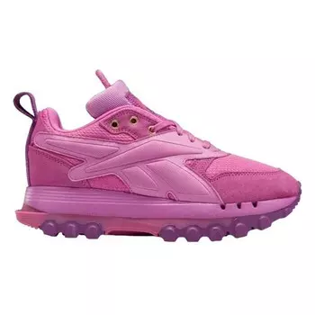Кроссовки Reebok Cardi B Classic Leather V2 Women's, темно-сиреневый/розовый