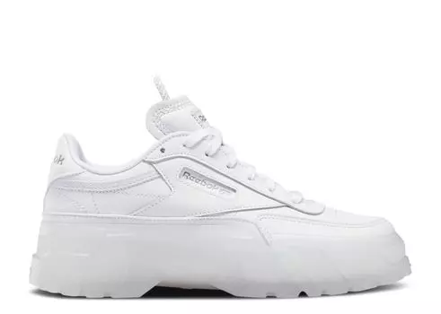 Кроссовки Reebok Cardi B X Club C J 'Triple White', белый