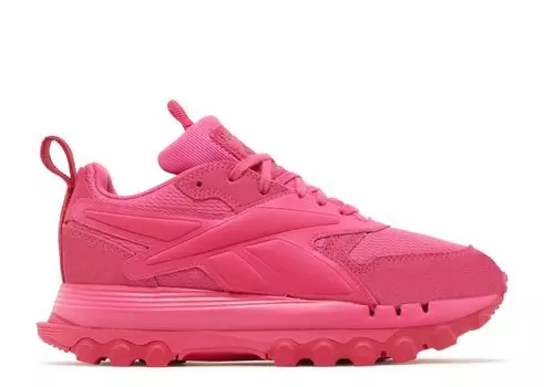Кроссовки Reebok Cardi B X Wmns Classic Leather V2 'Pink Fusion', розовый