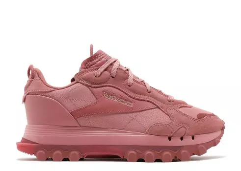 Кроссовки Reebok Cardi B X Wmns Classic Leather 'Sandy Rose', розовый