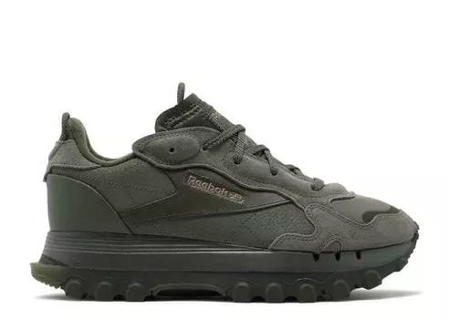 Кроссовки Reebok CARDI B X WMNS CLASSIC LEATHER 'HUNTER GREEN', зеленый