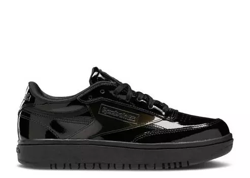 Кроссовки Reebok CARDI B X WMNS COATED CLUB C DOUBLE 'TRIPLE BLACK', черный