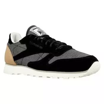 Кроссовки Reebok Cl Leather Fleck, черный