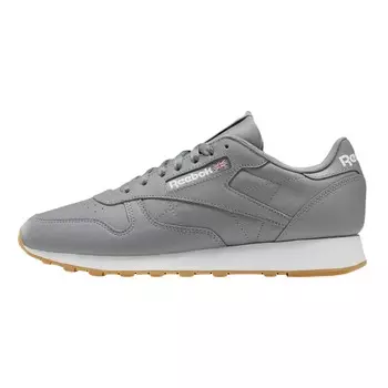 Кроссовки Reebok Cl Leather, серый