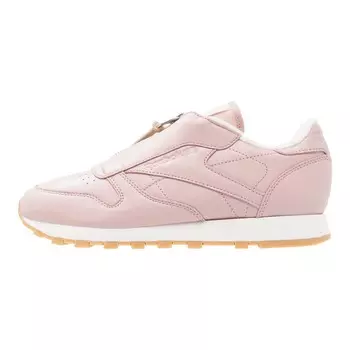 Кроссовки Reebok Classic Cl Leather Zip, shell pink/chalk/silver