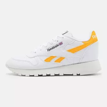 Кроссовки Reebok Classic Classic Lthr Vegan Unisex, footwear white/collegiate gold