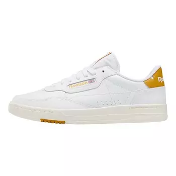 Кроссовки Reebok Classic Court Peak, белый/желтый