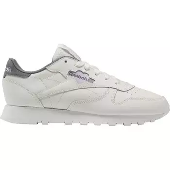 Кроссовки Reebok Classic кожаные женские, цвет Chalk/Puroas/Pugry6