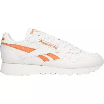 Кроссовки Reebok Classic кожаные женские, цвет Chalk/Ter/Chalk