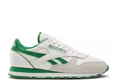 Кроссовки Reebok Classic Leather 1983 Vintage, цвет Chalk Glen Green