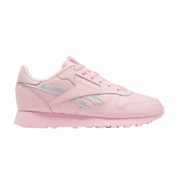 Кроссовки Reebok Classic Leather Big Kid, розовый