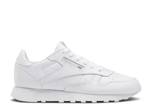 Кроссовки Reebok Classic Leather Big Kid 'Triple White', белый