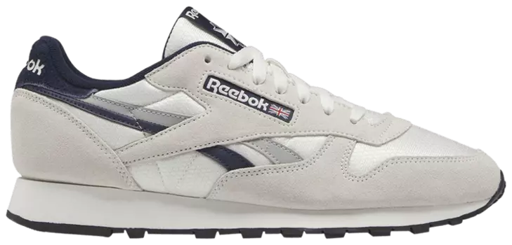 Кроссовки Reebok Classic Leather 'Chalk Vector Navy', кремовый