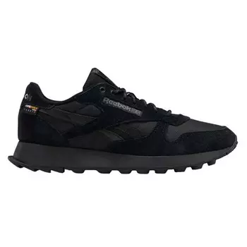 Кроссовки Reebok Classic Leather, черный/угольно-серый