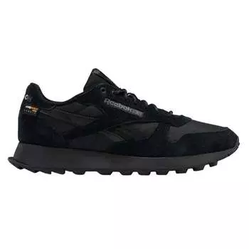 Кроссовки Reebok Classic Leather, черный/угольно-серый