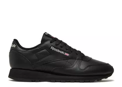 Кроссовки Reebok CLASSIC LEATHER 'CORE BLACK', черный