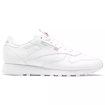 Кроссовки Reebok Classic Leather, цвет Cloud White/Cloud White/Pure Grey 3