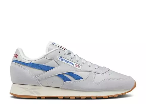 Кроссовки Reebok Classic Leather 'Dusty Warehouse Pack - Grey Blue', серый
