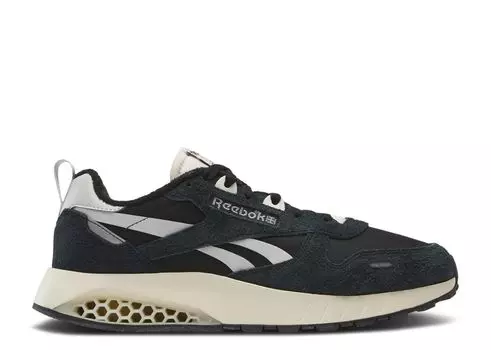 Кроссовки Reebok Classic Leather Hexalite 'Black Steely Fog', черный