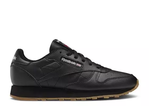 Кроссовки Reebok Classic Leather J 'Black Gum', черный