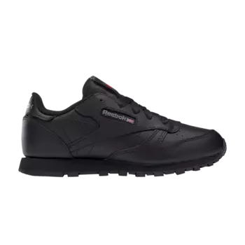 Кроссовки Reebok Classic Leather Little Kid, черный